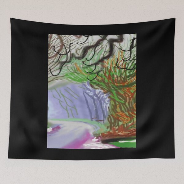 Item preview, David Hockney The Arrival Of Spring In Woldgate  	 designed and sold by qrfwhislu5.