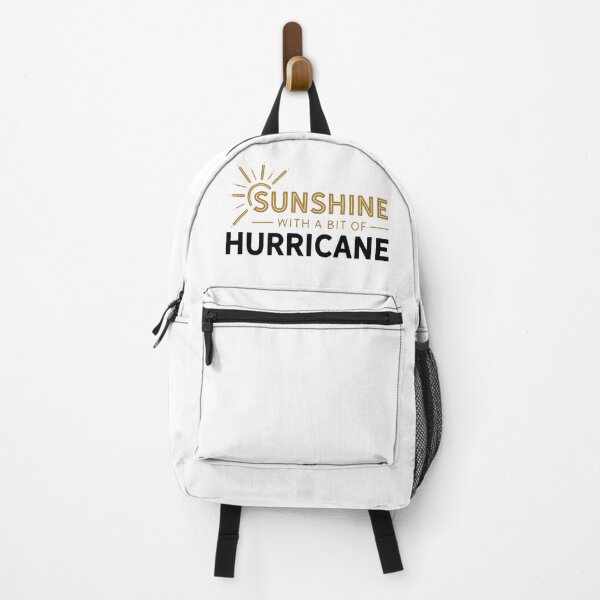 Item preview, Sunshine With A Bit Of Hurricane Typography designed and sold by apcreatively.