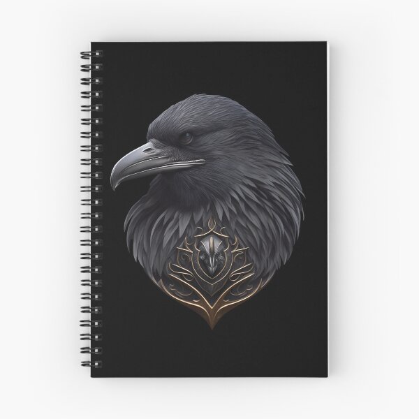 Aperçu de l'œuvre Emblème du Corbeau. Signe mystique du corbeau. créée et vendue par twisted-dot.