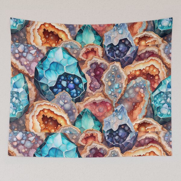 Item preview, Crystalized galaxy wallpaper designed and sold by MoonsideGallery.