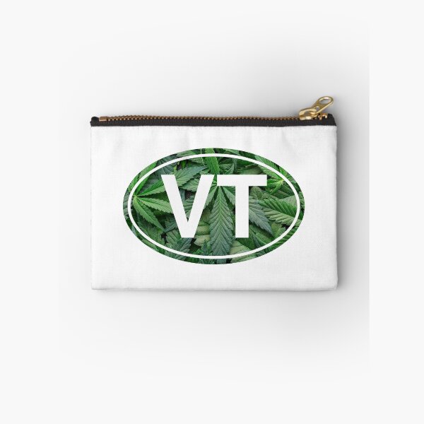 Item preview, Cannabis Leaf VT Vermont Oval designed and sold by mstark.