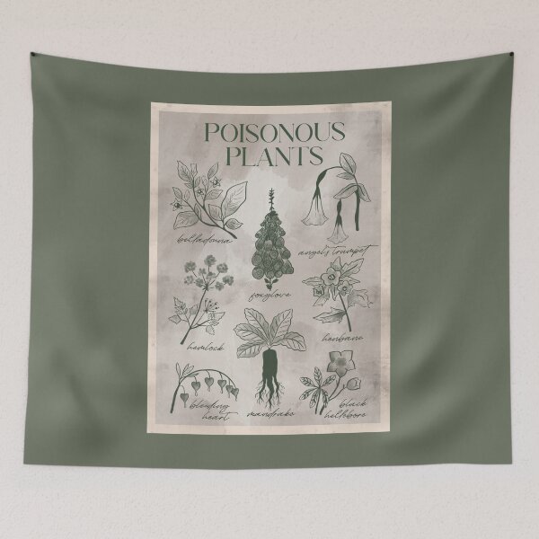 Item preview, vintage plants designed and sold by sagegreenmoon.
