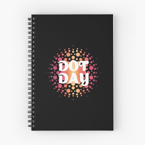 Item preview, Dot Day, Polka Dots In A Circle, white text dot day designed and sold by VELLTOdesign.