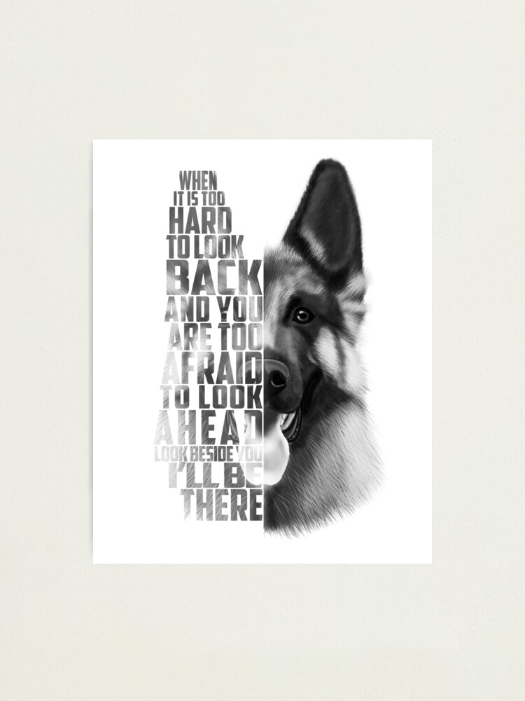 German Shepherd Quote German Shepherd Text German Shepherd Black