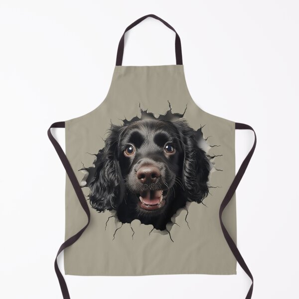 Item preview, Cocker Spaniel dogs breed Popping Out of The Wall #10 designed and sold by DogDigiArt.