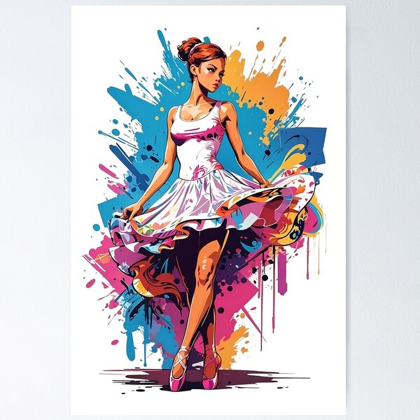 Item preview, Young ballerina dancing designed and sold by Laufer15.
