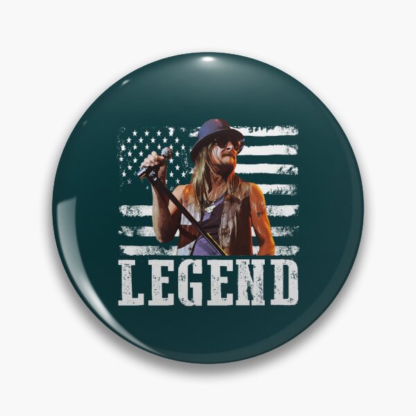 Item preview, Distressed American Flag Name Music Kid Rock Legend designed and sold by LeoneMitchell.