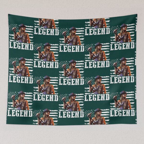 Item preview, Distressed American Flag Name Music Kid Rock Legend designed and sold by LeoneMitchell.