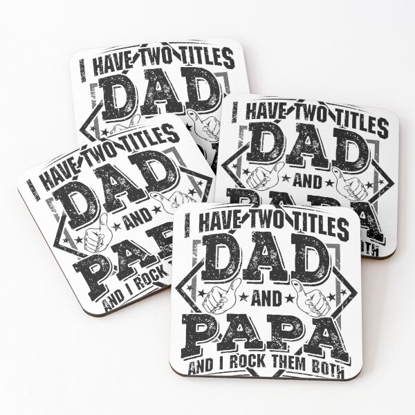 Item preview, i have two titles -Dad and Papa - And i rock them both designed and sold by cafenguyen.