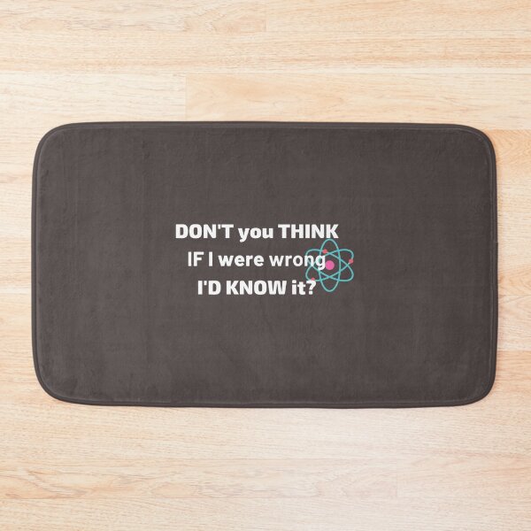Item preview, Don_t you think, if I were wrong I_d know it designed and sold by LeoneMitchell.