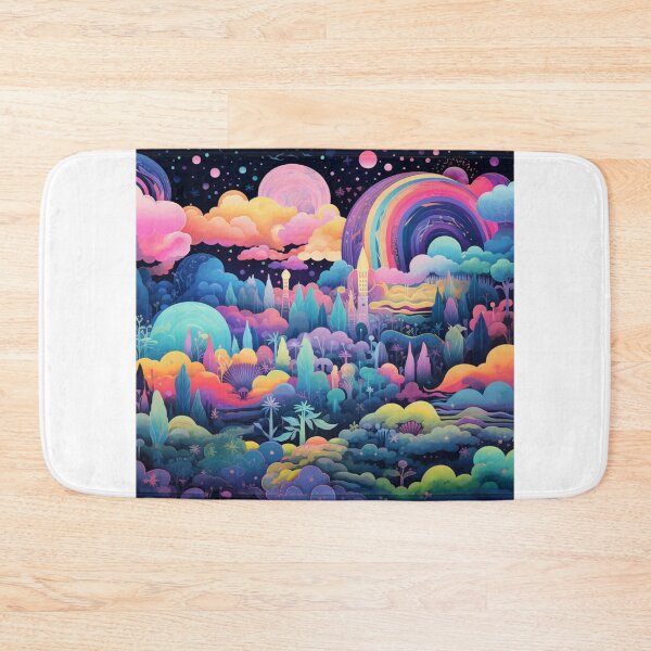 Item preview, Colorful beauty dreams pattern designed and sold by SmileshareShop.