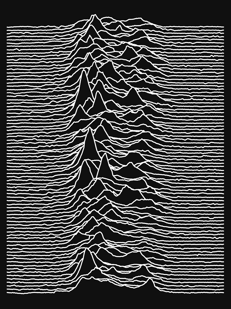 Thumbnail 7 of 7, Essential T-Shirt, Unknown Pleasures [J01]   designed and sold by hein77.