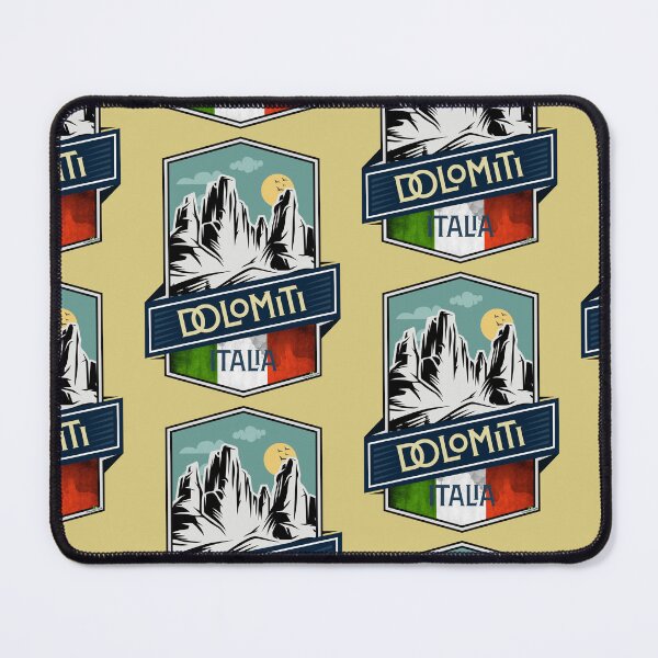 Item preview, Dolomites Mountains Italy Dolomiti Italia Sticker T-Shirt 02 designed and sold by OuterShellUK.