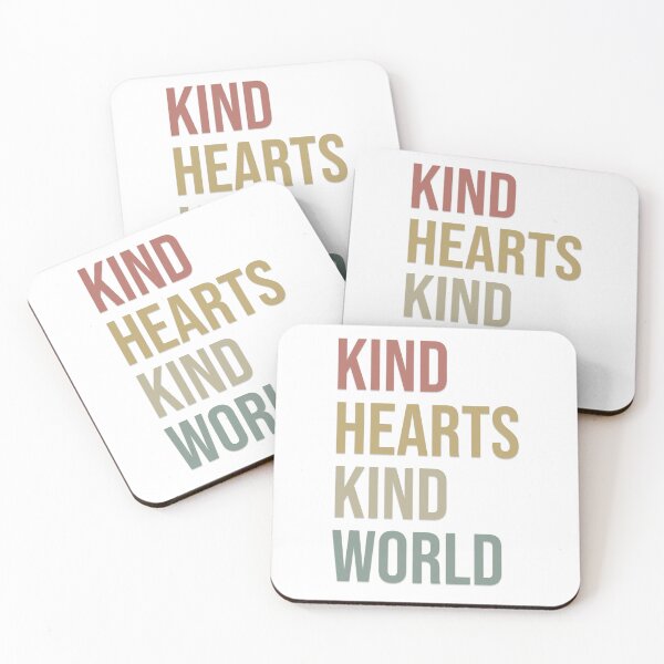 Item preview, Kind Hearts, Kind World designed and sold by Prints Shoppe.