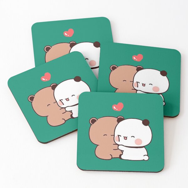 Item preview, DuDu Bear and BuBu Panda special moment❤️ Active  designed and sold by Namthusing.