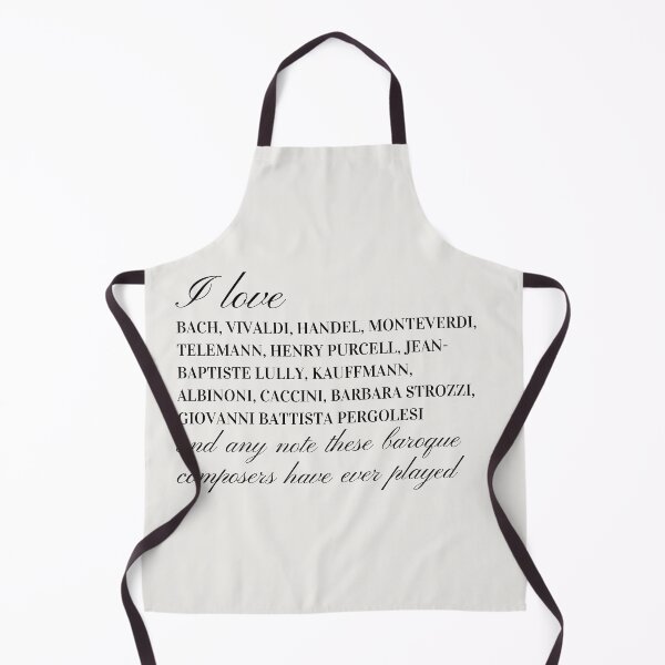 Item preview, I love the baroque composers and any note they have ever played designed and sold by Athenasgirl.
