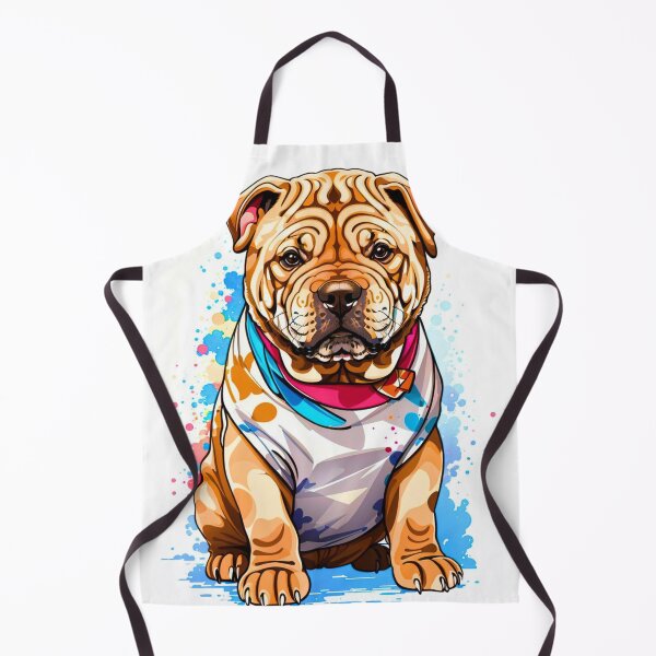 Item preview, Wrinkly Shar Pei designed and sold by Imaginaria Inkworks.