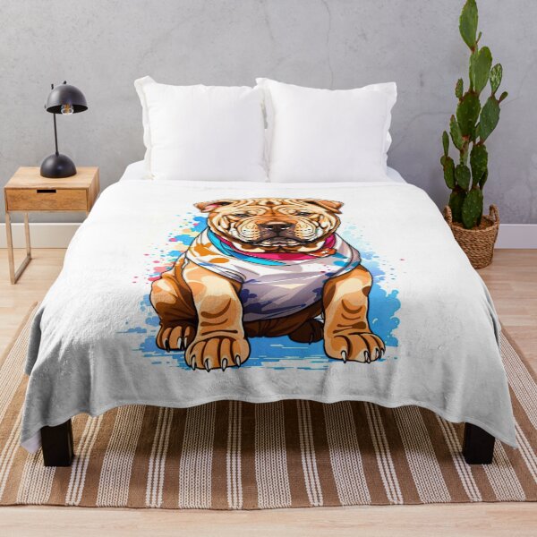 Item preview, Wrinkly Shar Pei designed and sold by Imaginaria Inkworks.