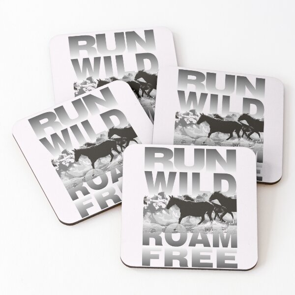 Item preview, Herd of Wild Horses Run Wild Roam Free Monochrome designed and sold by chocolatefund.