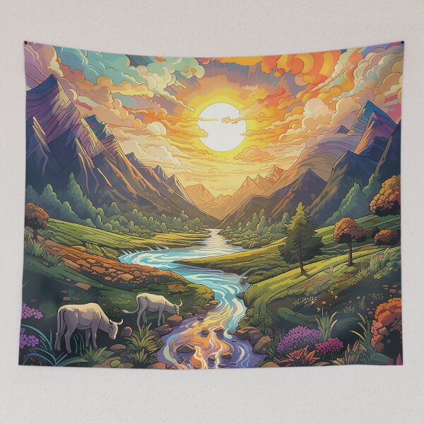 Item preview, A Beautiful Landscape in Art  Form designed and sold by DesignArtique.