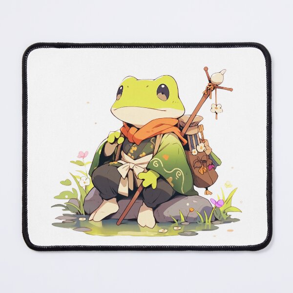 Item preview, Cute Kawaii Frog Druid Shaman Witch Doctor  designed and sold by CozyKawaiiArt.