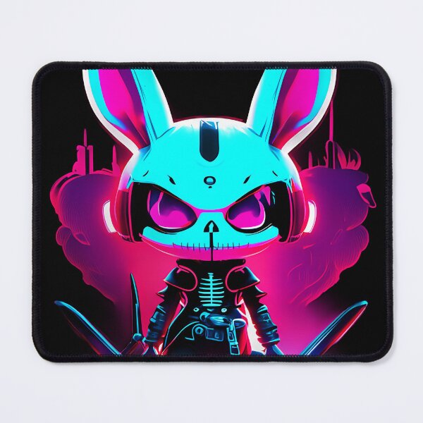 Item preview, Skeleton Rabbit: Adorable Halloween Artwork for Spooky Pet Lovers | Redbubble designed and sold by Watchara Aekcheen.