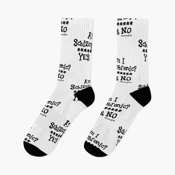 Item preview, Schizophrenic? Yes and No designed and sold by SwearingKids.