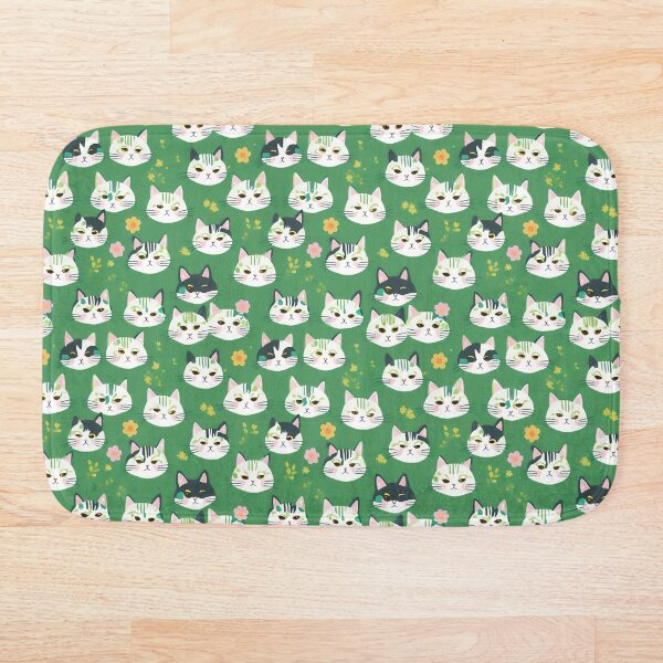 Item preview, Gatos y flores designed and sold by Other-Coco.