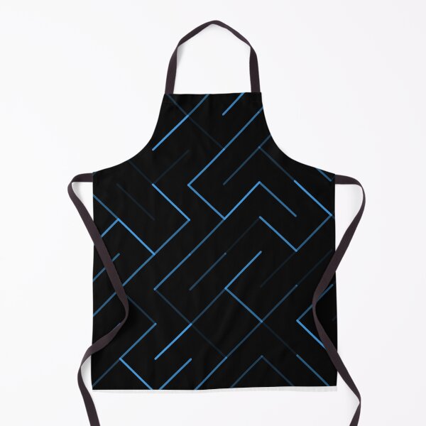 Item preview, Maze Line  Pattern in Blue and Black designed and sold by ArtisticAblaze.