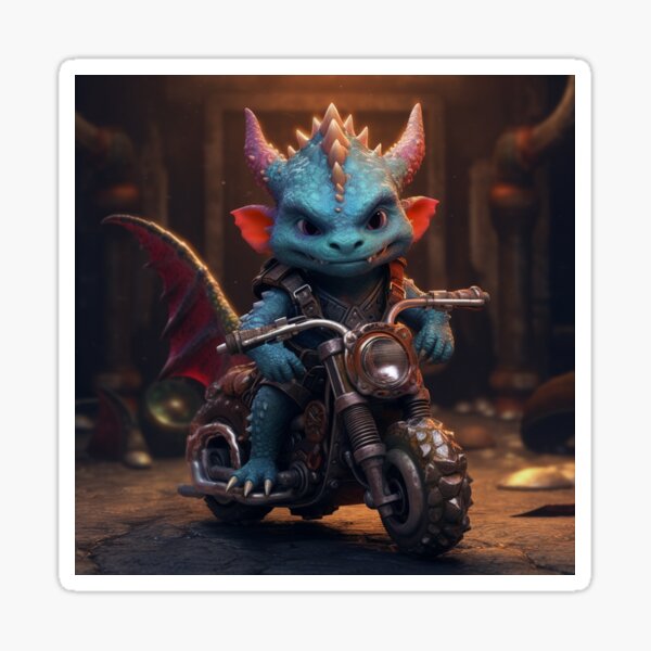 Blue Sticker