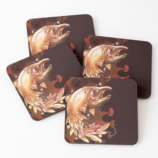 Item preview, Floral Salmon designed and sold by Paedophryne.