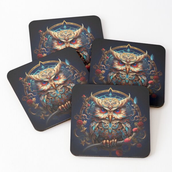 Item preview, OWL ORNATE FANTASY designed and sold by Ebuch007.