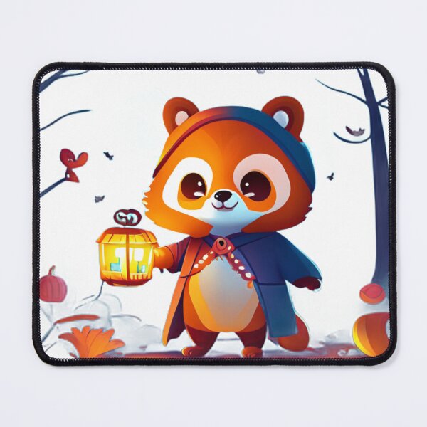 Item preview, Furry Friend's Halloween Adventure: Red Panda in Costume designed and sold by PandaPlanner.