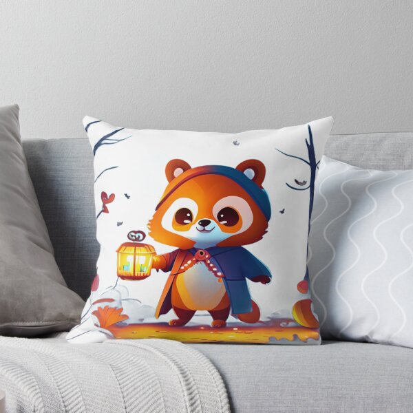 Item preview, Furry Friend's Halloween Adventure: Red Panda in Costume designed and sold by PandaPlanner.