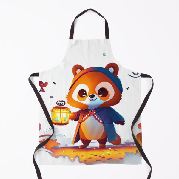 Item preview, Furry Friend's Halloween Adventure: Red Panda in Costume designed and sold by PandaPlanner.
