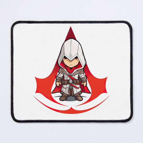 Item preview, Assassins Creed Chibi with Logo designed and sold by Digi-Artsy.