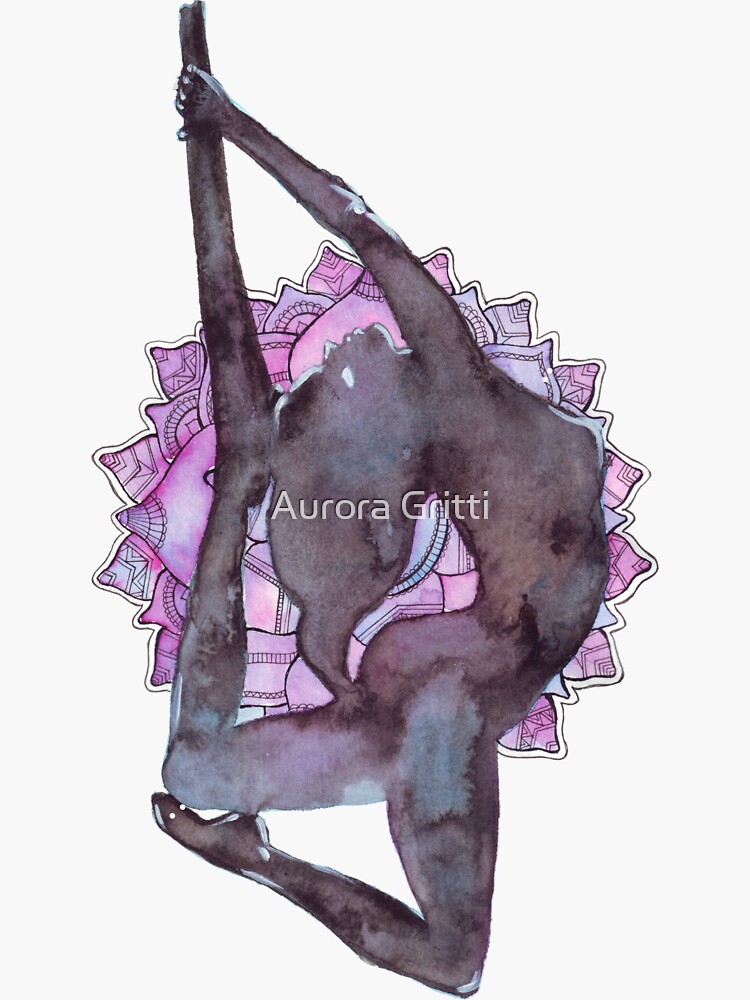 Aerial Yoga and Mandala Art by balgrittella