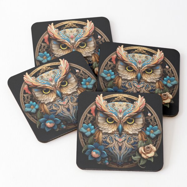 Item preview, OWL ORNATE FANTASY designed and sold by Ebuch007.