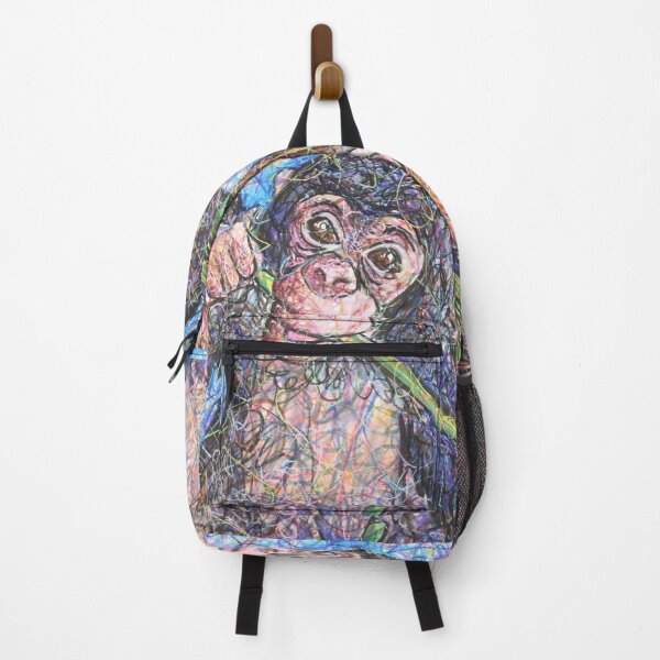 Item preview, Baby Monkey Chimpanzee, Cute Baby Monkey designed and sold by Kitslam Art.