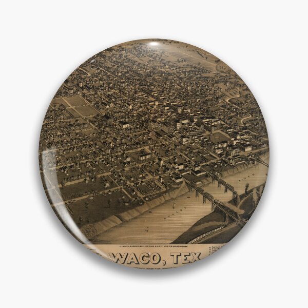 Item preview, Waco, Texas (1886) designed and sold by allhistory.