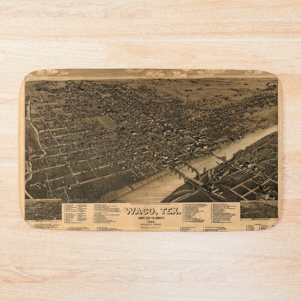 Item preview, Waco, Texas (1886) designed and sold by allhistory.