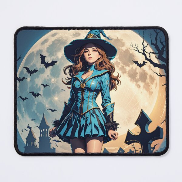 Item preview, Spooky Cheerleader - Witch Hat Graveyard Fusion designed and sold by ElLocoMus.