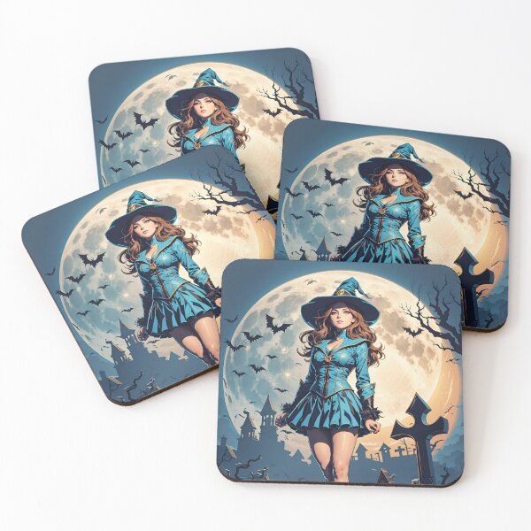 Item preview, Spooky Cheerleader - Witch Hat Graveyard Fusion designed and sold by ElLocoMus.