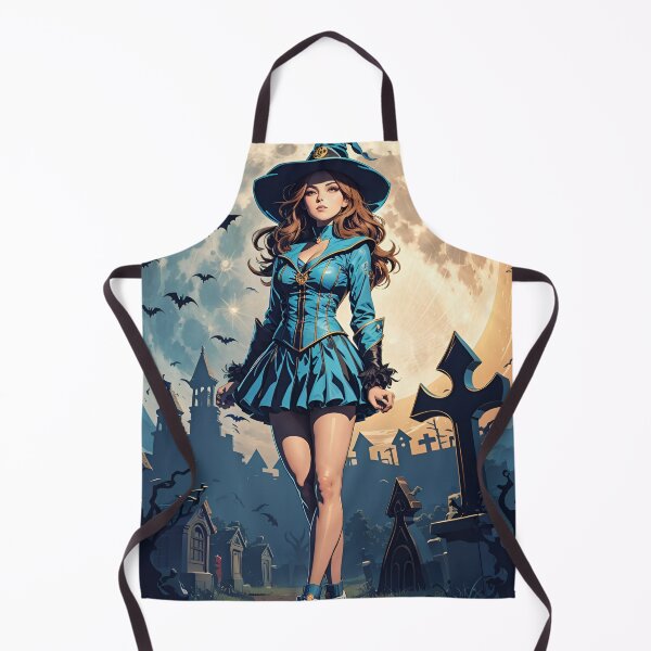 Item preview, Spooky Cheerleader - Witch Hat Graveyard Fusion designed and sold by ElLocoMus.