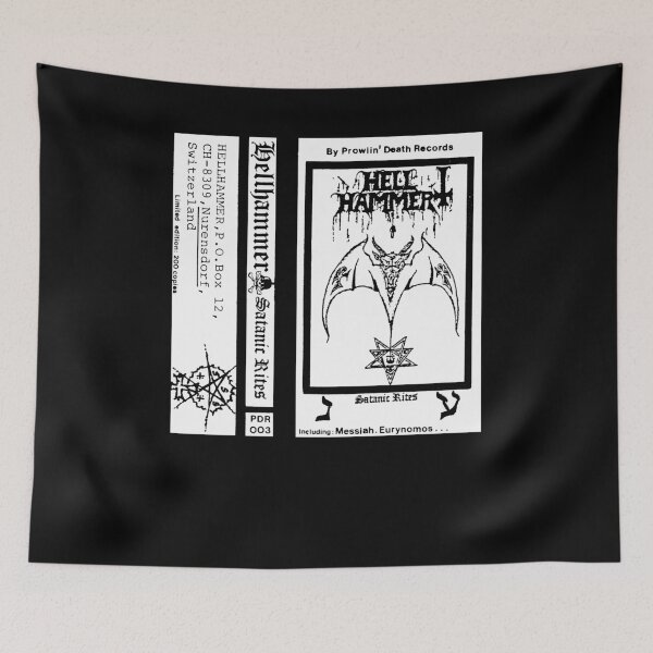 Item preview, Hellhammer Satanic Rites Album Cover designed and sold by CHASEFUNK.