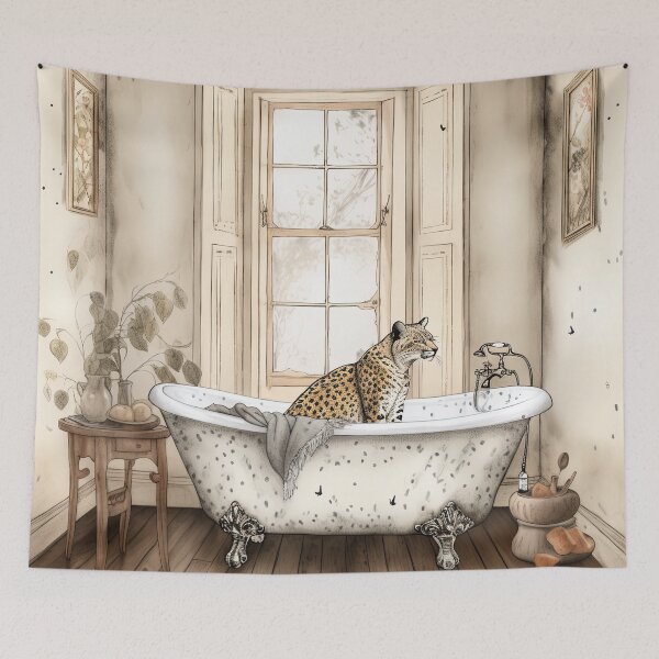 Item preview, Bathtime XIII designed and sold by Sasha Art Gallery.