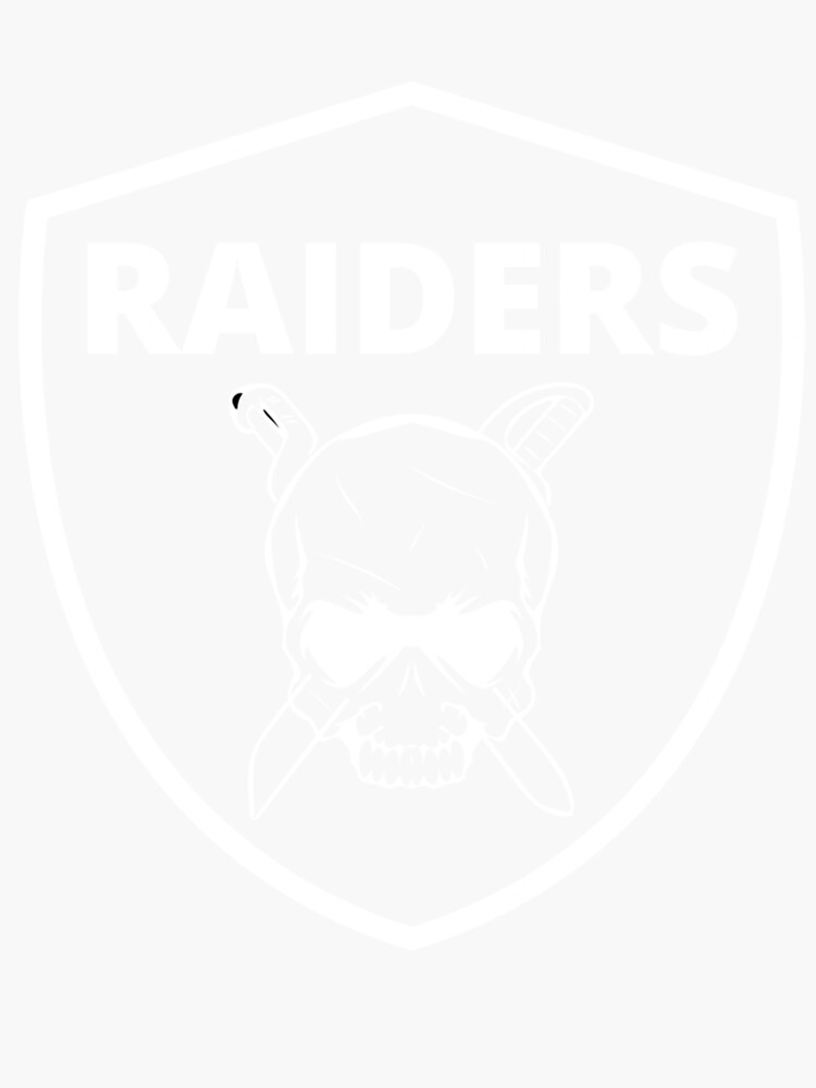 Raiders Shield Skull and Swords - Football / NFL / Pirate Theme