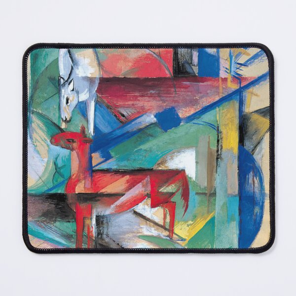 Artikelvorschau, Landschaft mit Tieren - Expressionistische Malerei entworfen und verkauft von tomorrowsart.