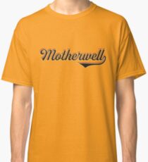 Motherwell City Scotland - Vintage Sports Typography Classic T-Shirt