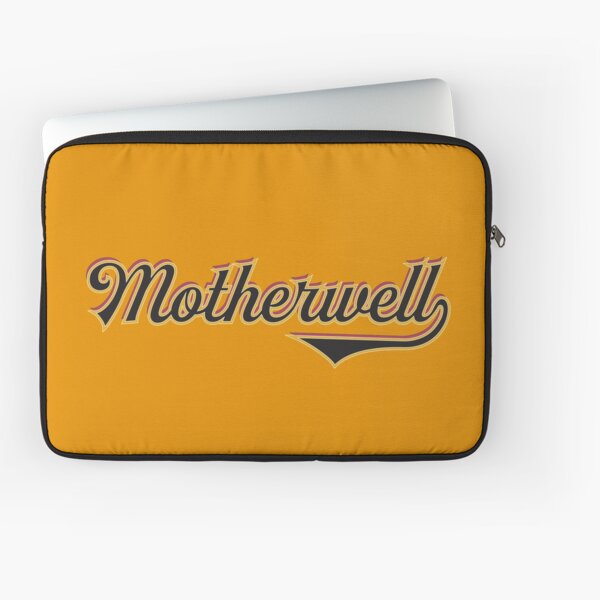 Motherwell City Scotland - Vintage Sports Typography Laptop Sleeve